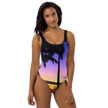 Load image into Gallery viewer, One-Piece Swimsuit tropical1