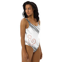 Load image into Gallery viewer, One-Piece Swimsuit tropicalIvory