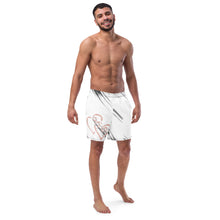 Load image into Gallery viewer, Men's swim trunks TropicalIvory