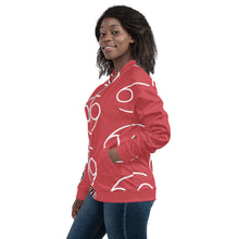 Load image into Gallery viewer, Unisex Bomber Jacketlori