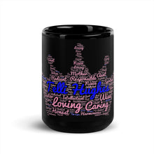 Load image into Gallery viewer, Black Glossy Mug Hughes