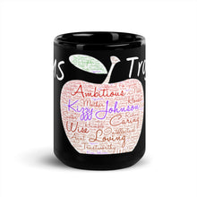 Load image into Gallery viewer, Black Glossy Mug Kizzy