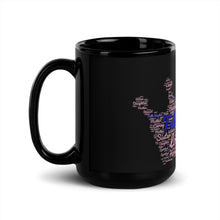Load image into Gallery viewer, Black Glossy Mug Hughes