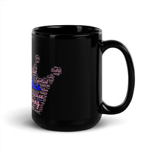 Load image into Gallery viewer, Black Glossy Mug Hughes