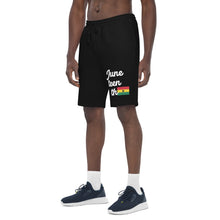 Load image into Gallery viewer, Men's fleece shorts Juneteenth 24-1