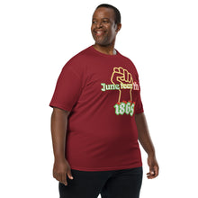 Load image into Gallery viewer, Men’s premium heavyweight tee juneteenth 24-2