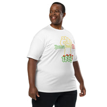 Load image into Gallery viewer, Men’s premium heavyweight tee juneteenth 24-2