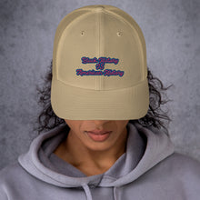 Load image into Gallery viewer, Trucker Cap BLK history 5