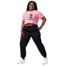 Load image into Gallery viewer, Women’s crop top jUNETEENTH 24-1