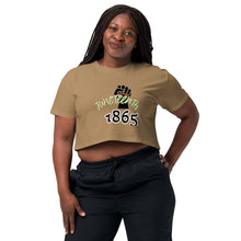 Load image into Gallery viewer, Women’s crop top jUNETEENTH 24-1