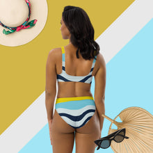 Load image into Gallery viewer, Recycled high-waisted bikini