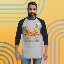 Load image into Gallery viewer, 3/4 sleeve raglan shirt