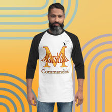 Load image into Gallery viewer, 3/4 sleeve raglan shirt