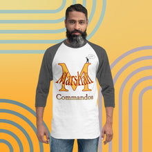 Load image into Gallery viewer, 3/4 sleeve raglan shirt