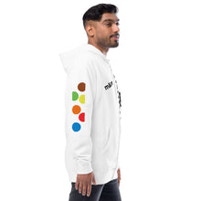 Load image into Gallery viewer, Unisex fleece zip up hoodie