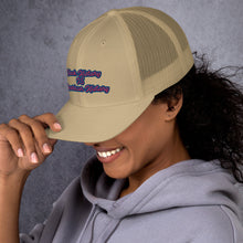 Load image into Gallery viewer, Trucker Cap BLK history 5
