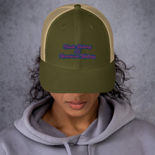 Load image into Gallery viewer, Trucker Cap BLK history 5
